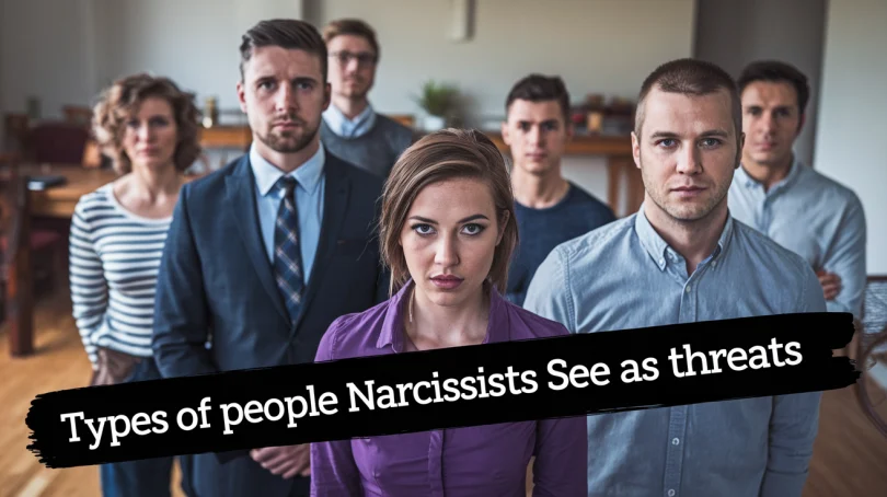 Types of people narcissists SEE AS THREATS